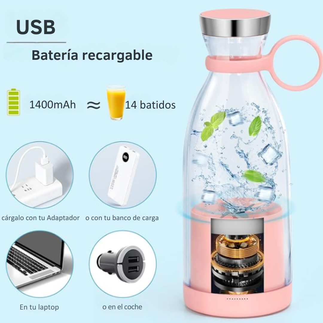 Botella Licuadora Portátil - USB